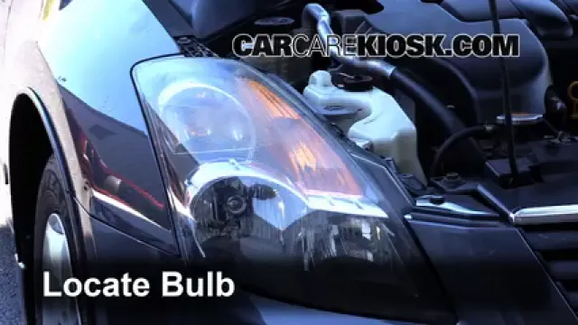 2009 Nissan Altima S 2.5L 4 Cyl. Sedan (4 Door) Luces Luz de giro delantera (reemplazar foco)